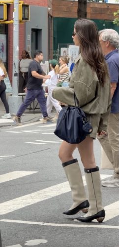 The boots and the coat