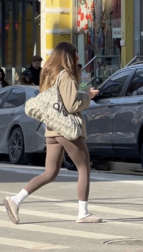 chocolate brown workout set