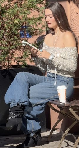 Free Lotus Jeans and Bridget Belt Slouch Boots