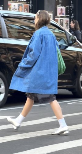 oversized denim jacket