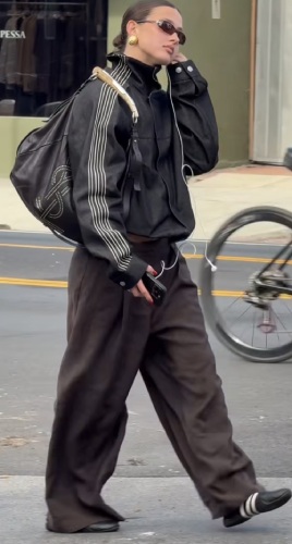black-and-white Adidas sneakers