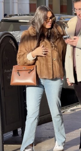 Brown Leather Kelly 28