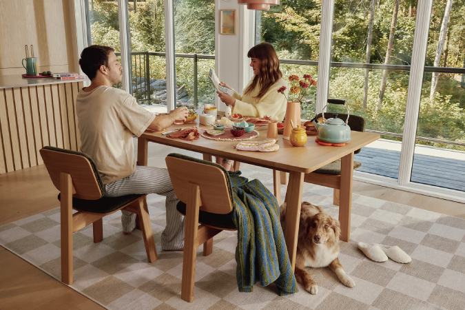 Cozey Vela Extended Dining Table